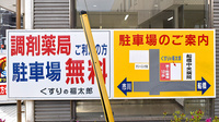 薬局くすりの福太郎海神店の駐車場案内