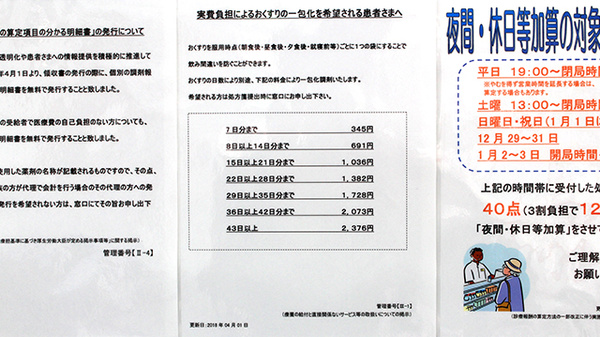 薬局くすりの福太郎銀座店の一包化対応