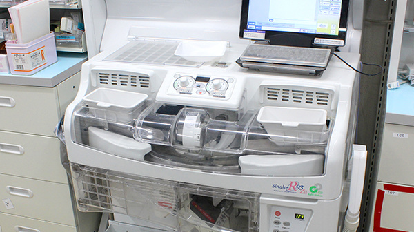 薬局くすりの福太郎南千住店の調剤器具