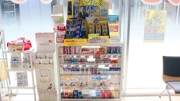 薬局くすりの福太郎東雲店の一般医薬品