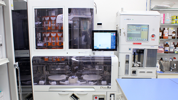 薬局くすりの福太郎上板橋店の調剤器具