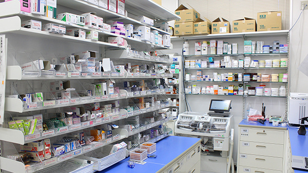 薬局くすりの福太郎上板橋店の調剤室