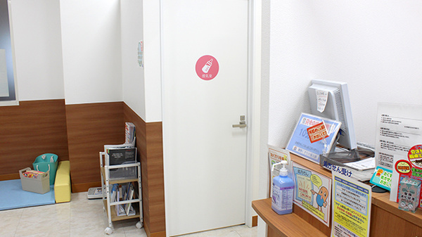 薬局くすりの福太郎上板橋店のキッズ用設備