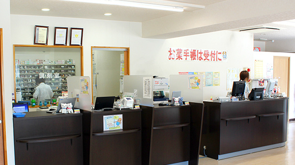 薬局くすりの福太郎大森八幡通り店の受付/カウンター
