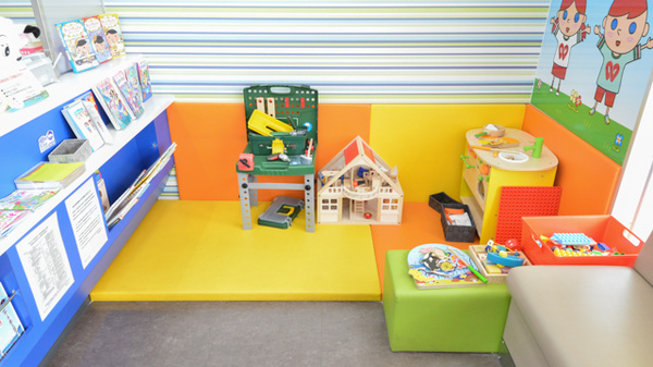 ウォンツ大野薬局のキッズ用設備