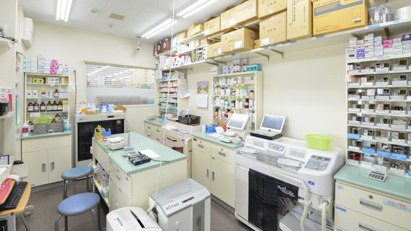 ウォンツ大野薬局の調剤室