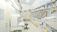 ウォンツ福山伊勢丘薬局の調剤室