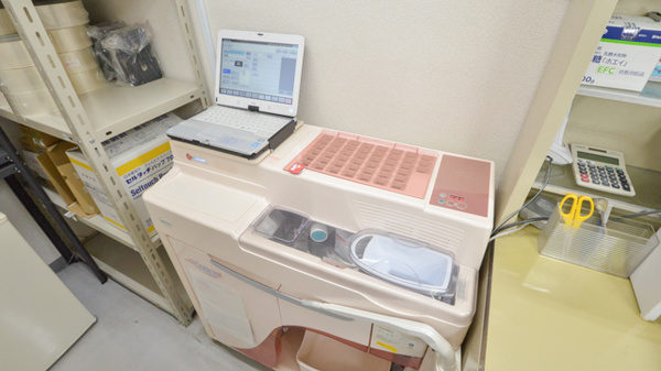 ウォンツ薬局鉄砲町店の調剤器具