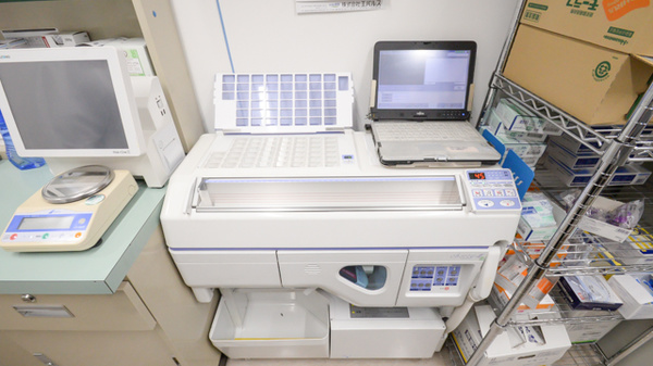 ウォンツ薬局白島通り店の調剤器具