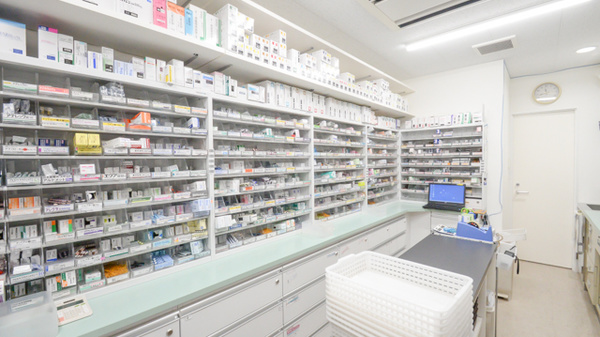 ウォンツ薬局白島通り店の調剤室