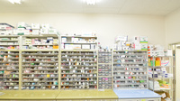 ウェルネス薬局　大田店の薬棚