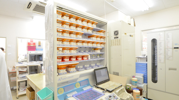 ウェルネス薬局　大田店の調剤器具