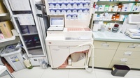 ウォンツフォレオ広島東薬局の調剤器具