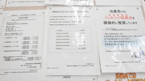 ウォンツ薬局古江駅前店の一包化対応