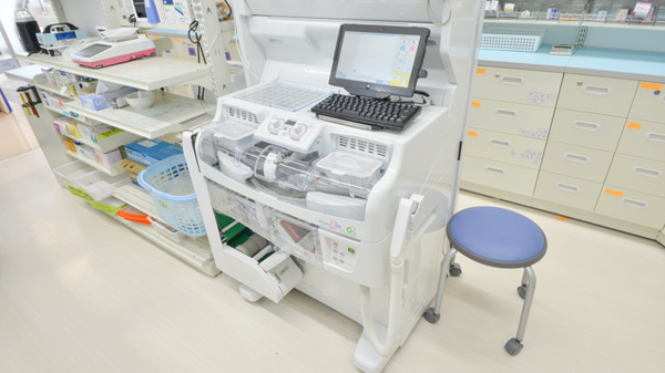 ウォンツ口田薬局の調剤器具