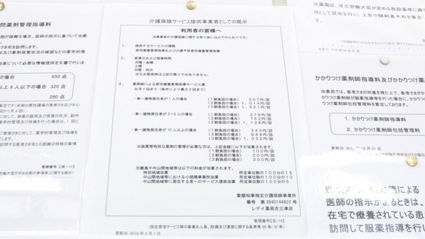 レデイ薬局古三津店の在宅対応