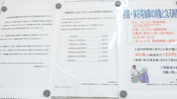 レデイ薬局問屋町店の一包化対応