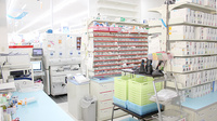 調剤薬局ツルハドラッグ盛岡津志田店の調剤室