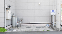 レデイさぬきしど調剤薬局の駐輪場