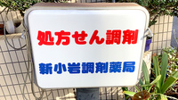 新小岩調剤薬局の看板