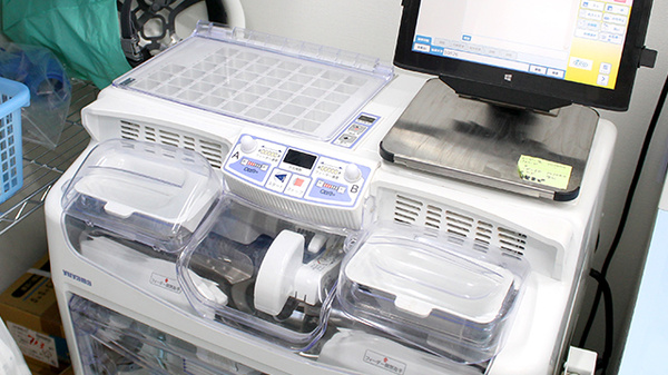 エスマイル薬局　野上店の調剤器具