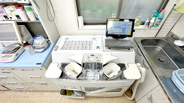さくらそう薬局の調剤器具