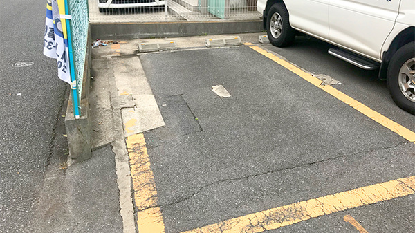 あいケア薬局行徳店の駐車場