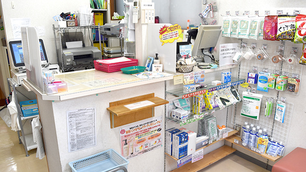 あいケア薬局野川店の受付/カウンター