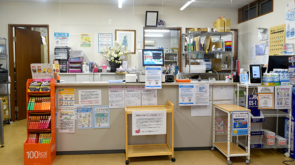 あいケア薬局本郷駅前店の受付/カウンター
