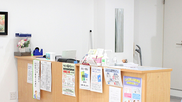 シーエス薬局江戸川台店の受付/カウンター