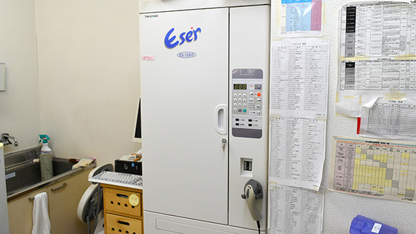 仙境堂薬局の調剤器具