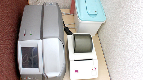ハーブランド薬局中央店の血糖値測定器