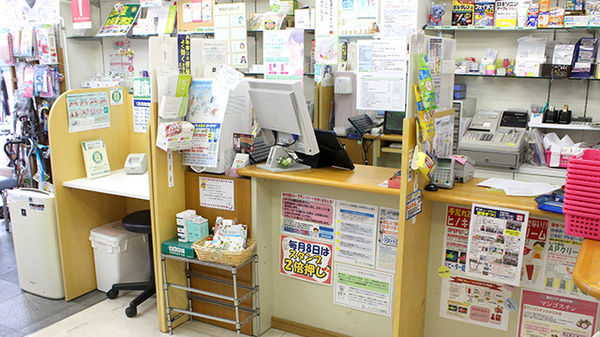 ハーブランド薬局柏3丁目店の受付/カウンター