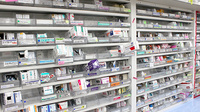 ハーブランド薬局セントラルパーク店の薬棚