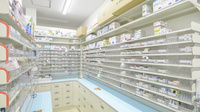 スギ薬局　玉出店の薬棚