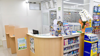 スギ薬局　向河原駅前店の受付/カウンター