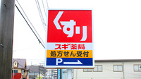 スギ薬局　川口末広店の看板
