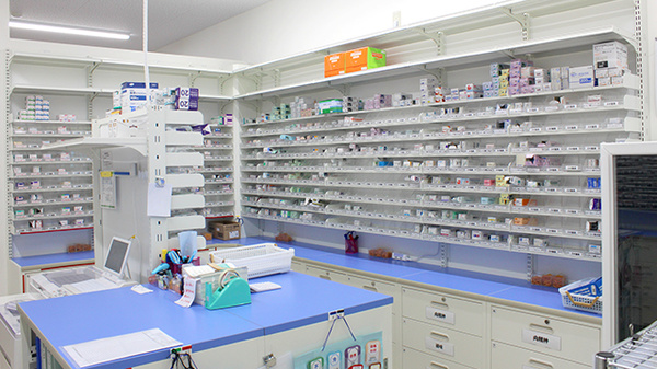 スギ薬局　川口末広店の調剤室