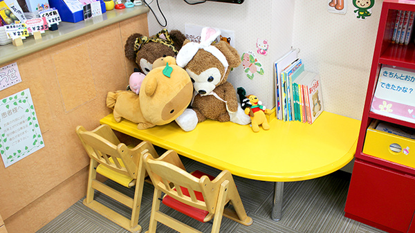 みらくる薬局　中の島店のキッズ用設備