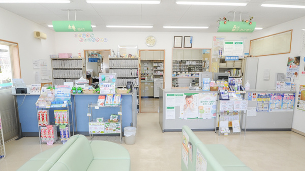 ハロー薬局　蒲郡店の受付/カウンター