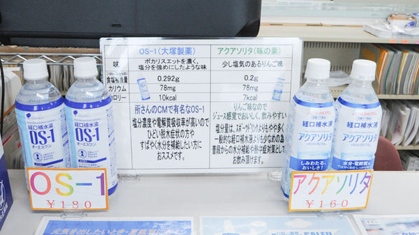 ハロー薬局　いなば店の飲食物