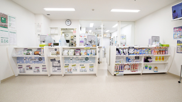 ハロー薬局　カラフルタウン岐阜店の受付/カウンター