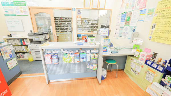 ハロー薬局　一志店の受付/カウンター
