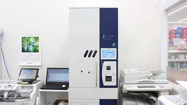 ドラッグセイムスゆめまち習志野台モール薬局の調剤器具