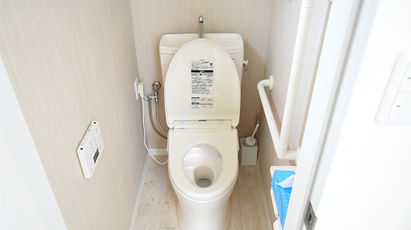 えくぼ調剤薬局のお手洗い