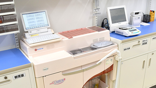 スギ薬局　川崎藤崎店の調剤器具