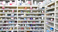 エール薬局　たかす店の薬棚