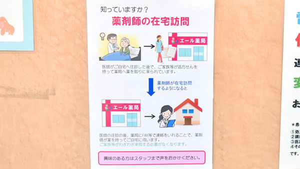 エール薬局　たかす店の在宅対応