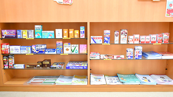 エール薬局　あき店の一般医薬品