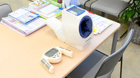 エール薬局　おおつき店の血圧計